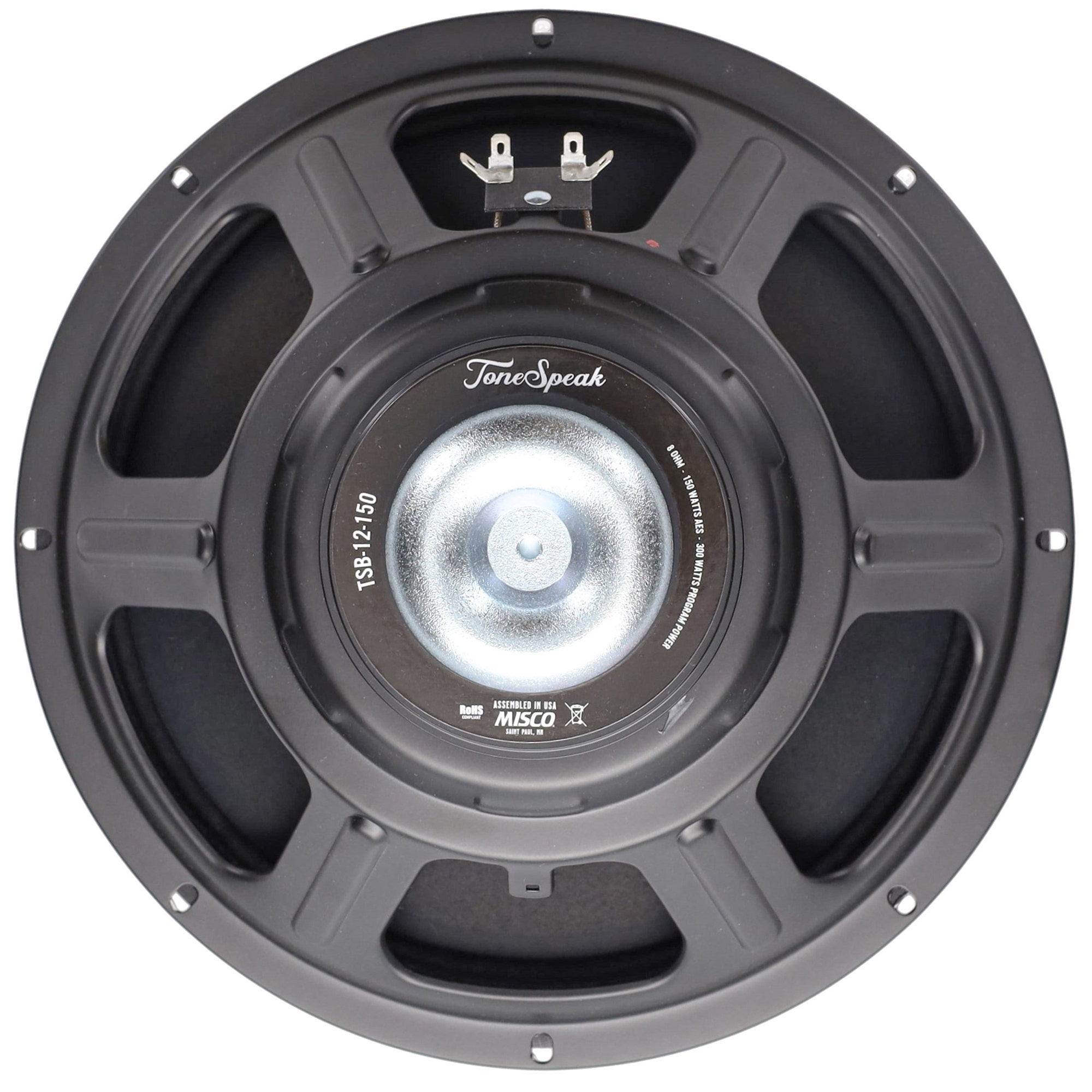 ToneSpeak TSB-12-150 12 Inch Bass Speaker 150 Watts 8 Ohms