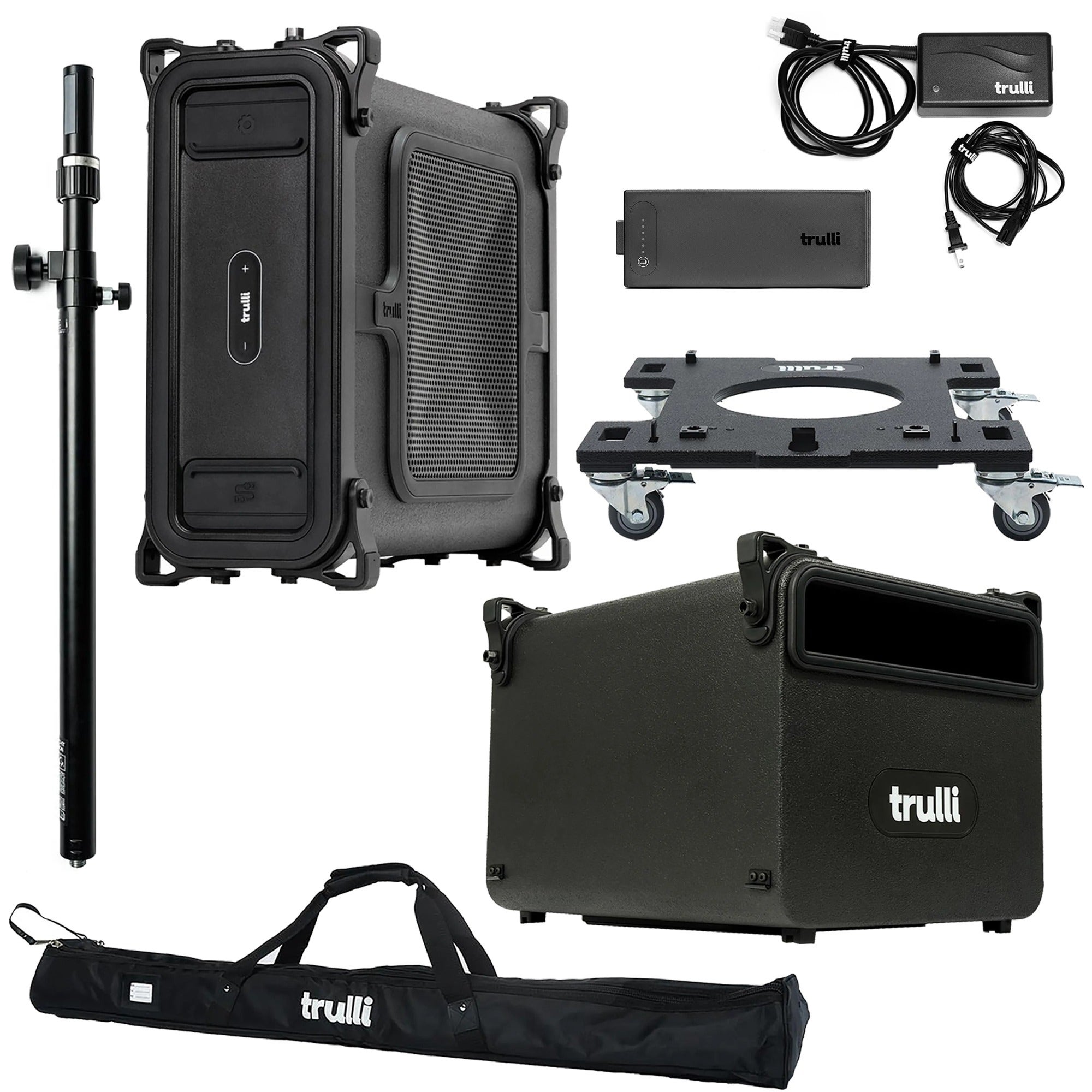 Trulli Audio BASS50 Complete Kit Single Sub With Universal Port and Spare Battery