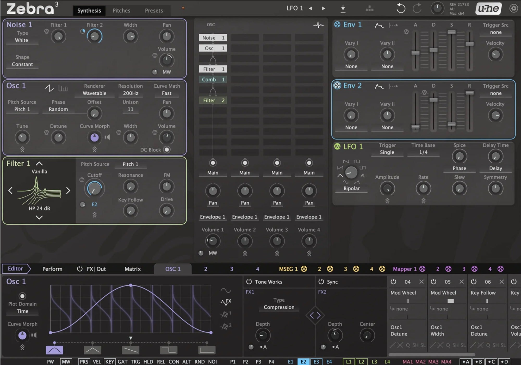 uHe Zebra 3 Software Synthesizer Download