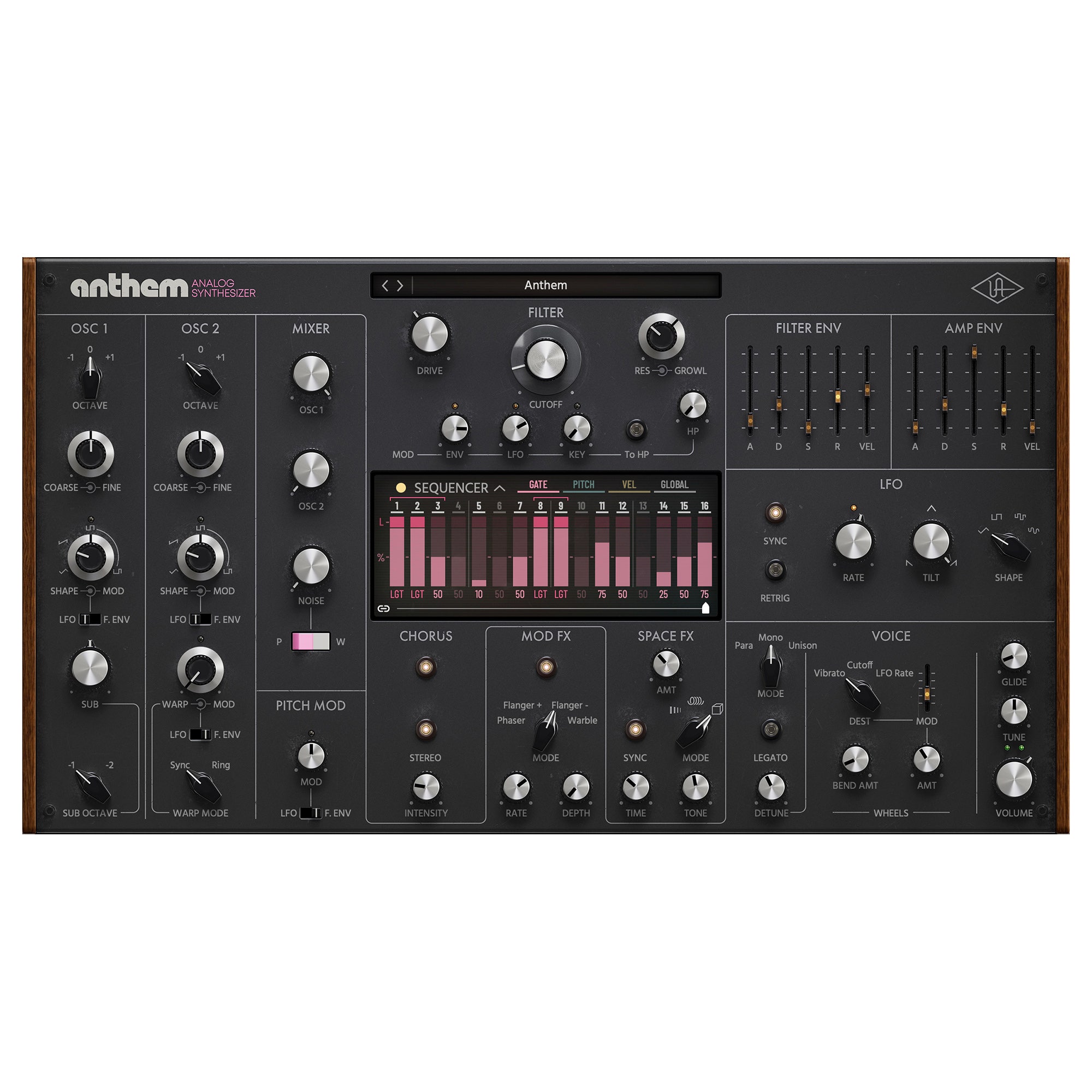 Universal Audio Anthem Analog Synthesizer Download