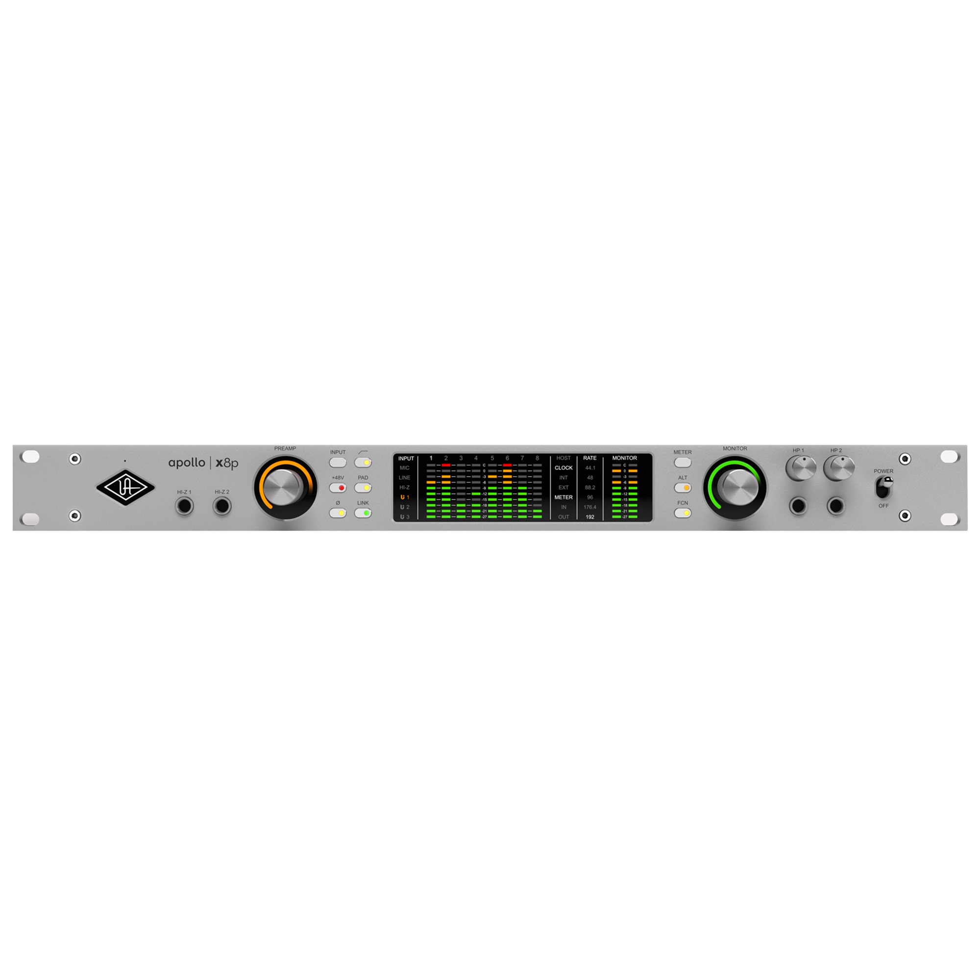 Universal Audio Apollo x8p Gen 2 Analog Classics Thunderbolt Interface