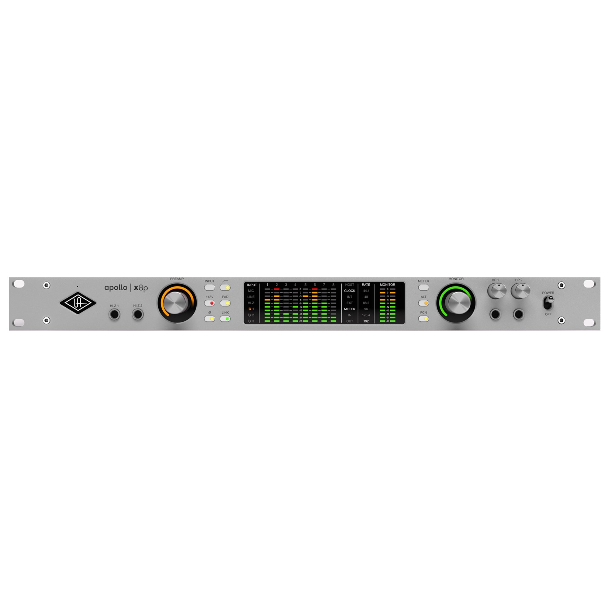 Universal Audio Apollo x8p Gen 2 Studio Thunderbolt Interface