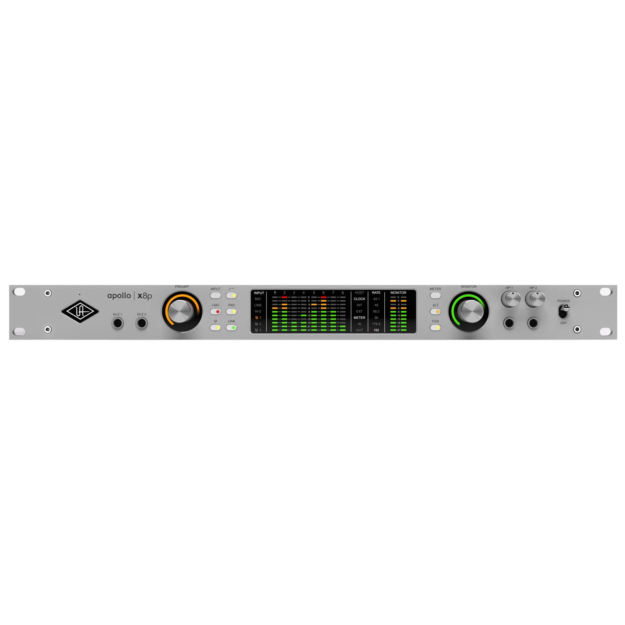 Universal Audio Apollo x8p Gen 2 Studio Thunderbolt Interface