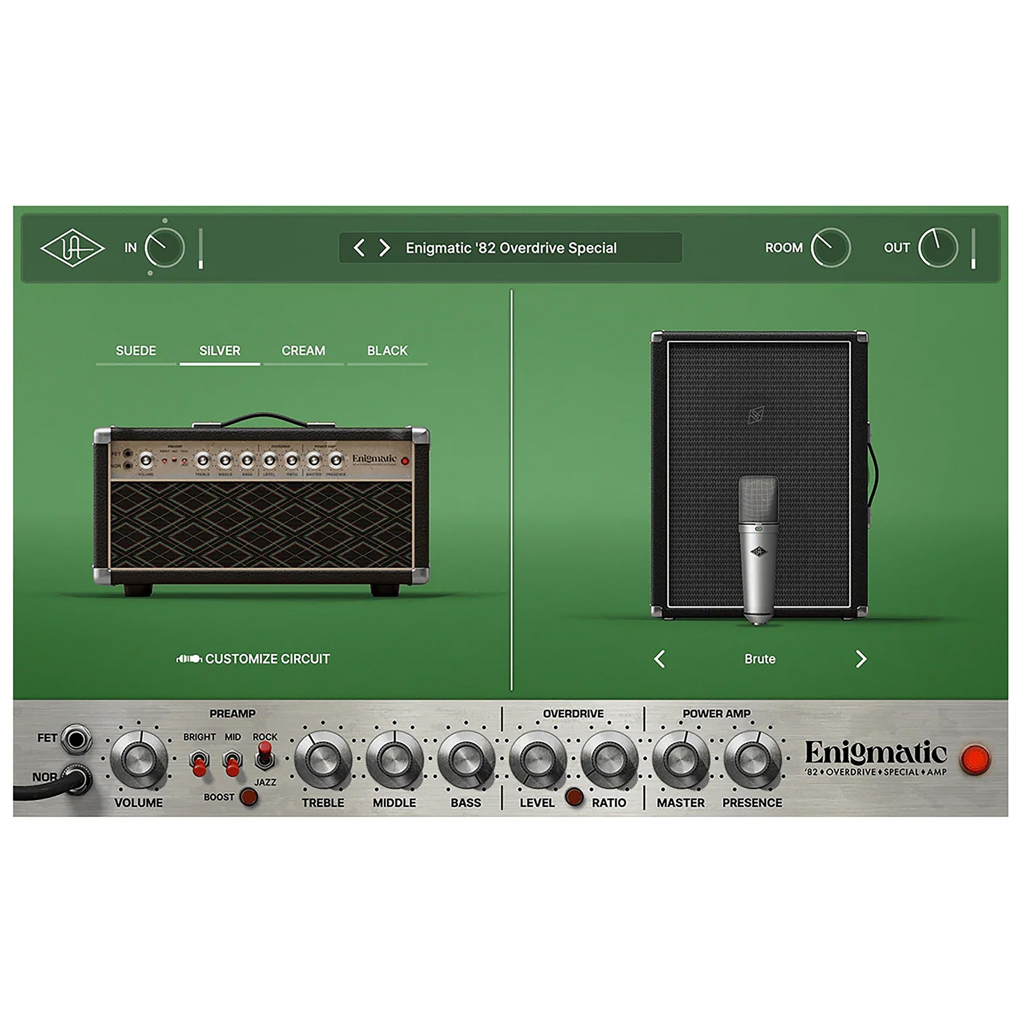 Universal UAD Enigmatic 82 Overdrive Amp Download