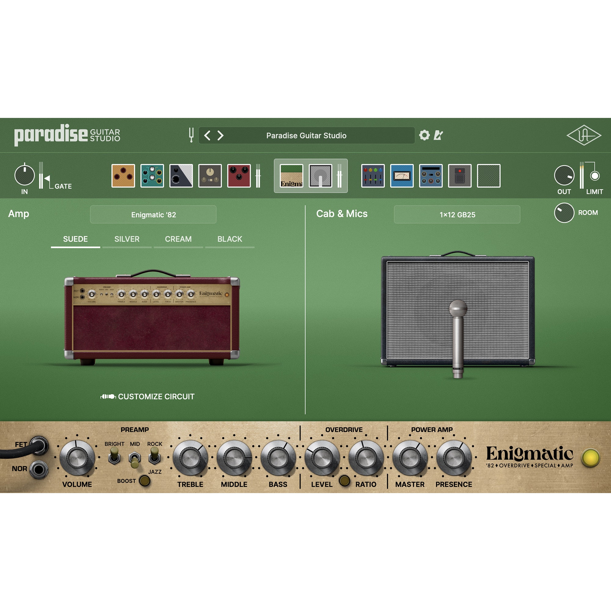 Universal Audio Paradise Guitar Studio Download