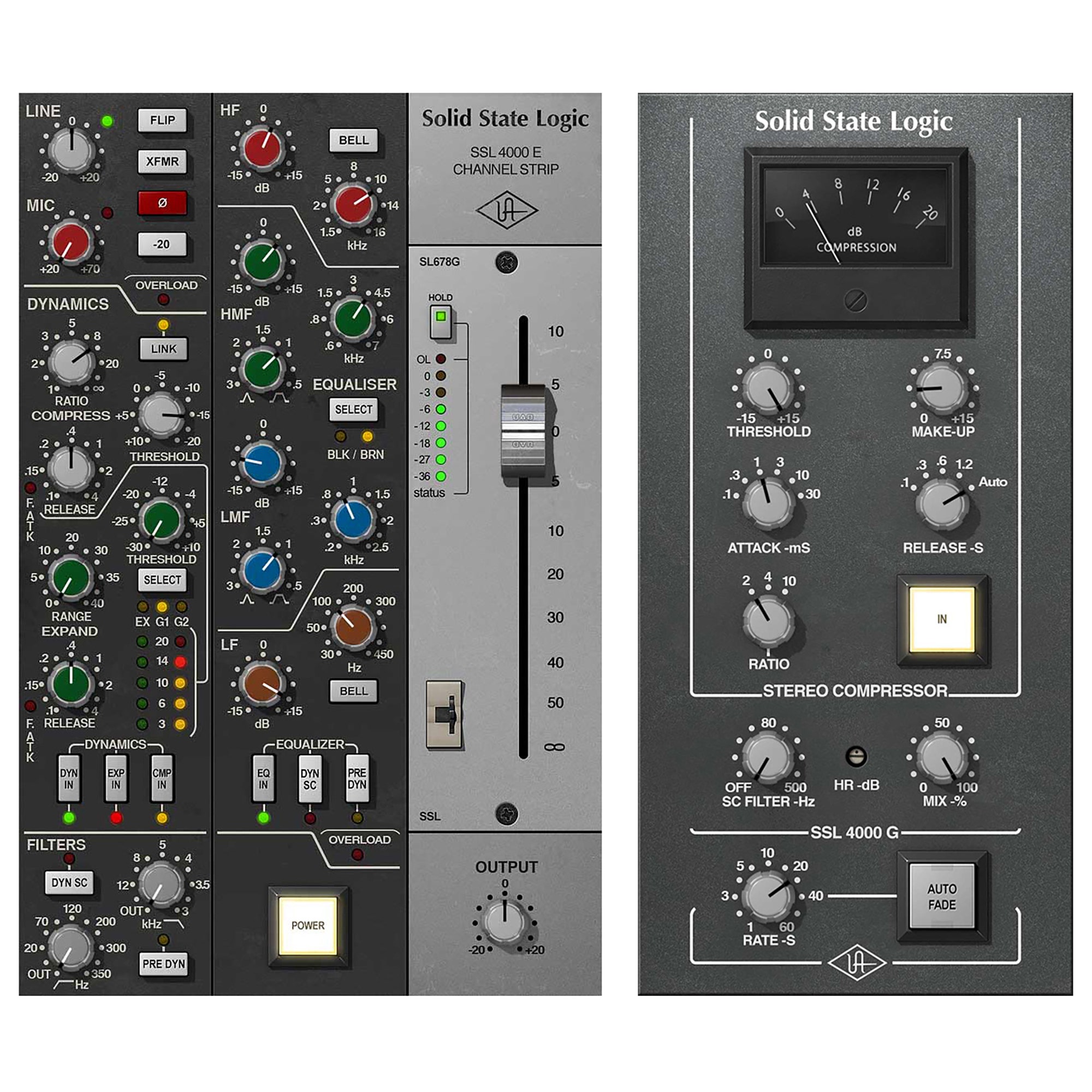 Universal Audio SSL 4000 Series Console Bundle Download