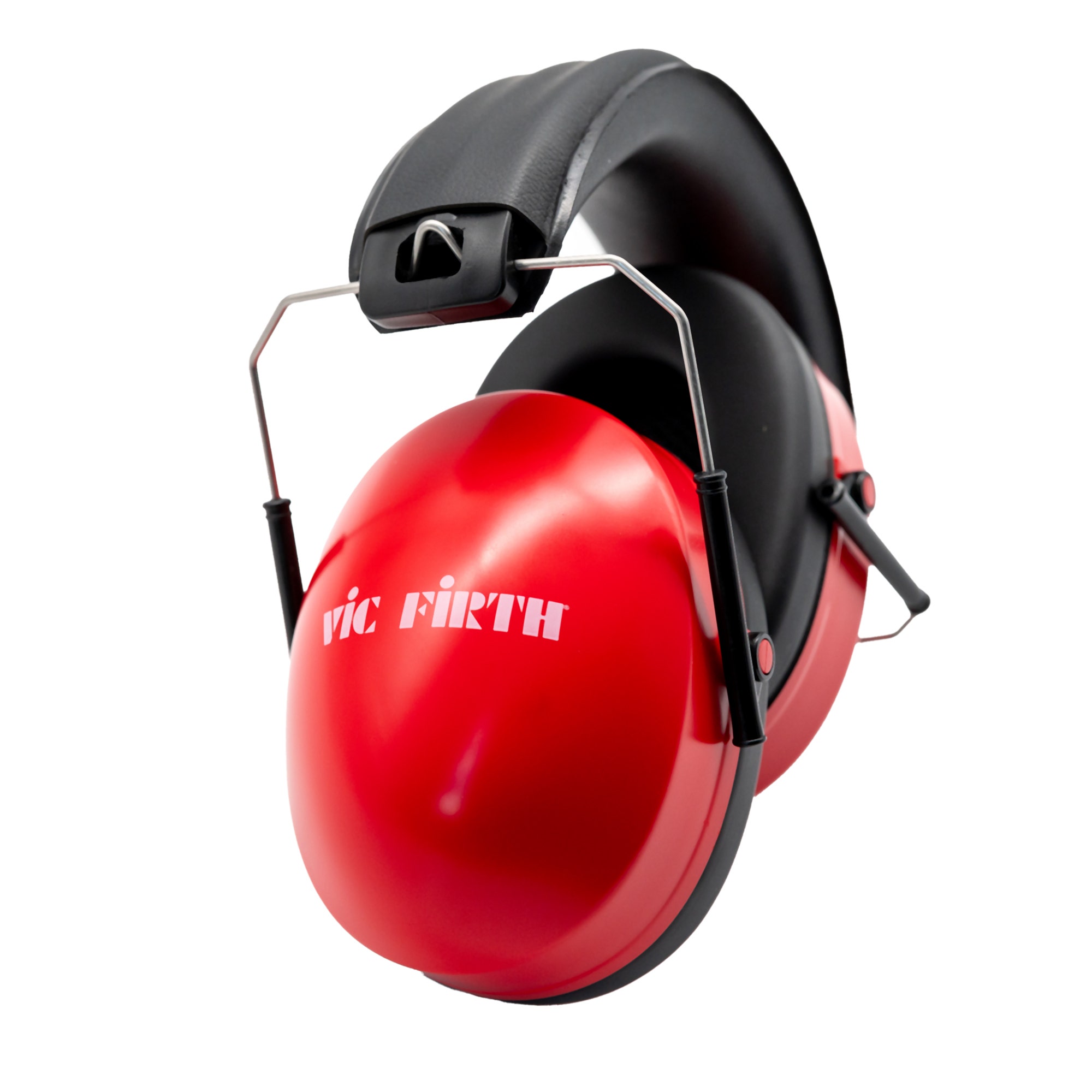 Vic Firth KIDP2 Kids Isolation Headphones Red 25Db