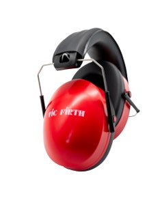 Vic Firth KIDP2 Kids Isolation Headphones Red 25Db