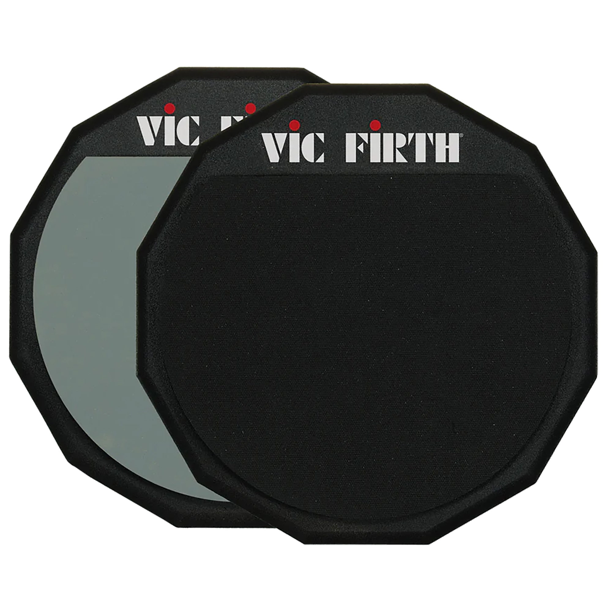 Vic Firth PAD12D Double Sided Practice Drum Pad 