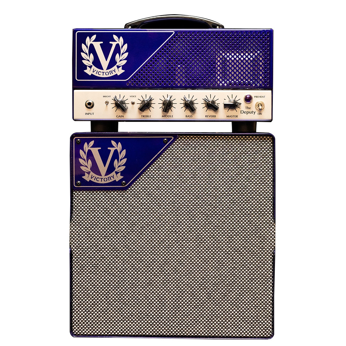 Victory Danish Pete Lunchbox Guitar Half-Stack Purple