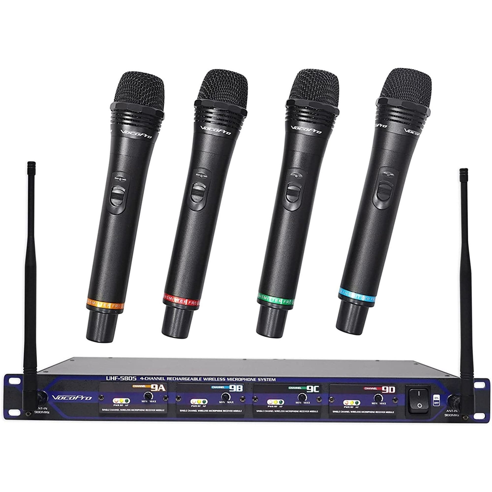 VocoPro UHF5805 Rechargeable Wireless Handheld Mic System