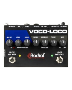 Radial Engineering Voco-loco MK2 Vocal Microphone Effects Switcher