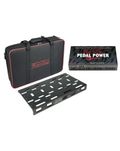 Voodoo Lab Dingbat Medium Pedalboard with Pedal Power 3 Plus