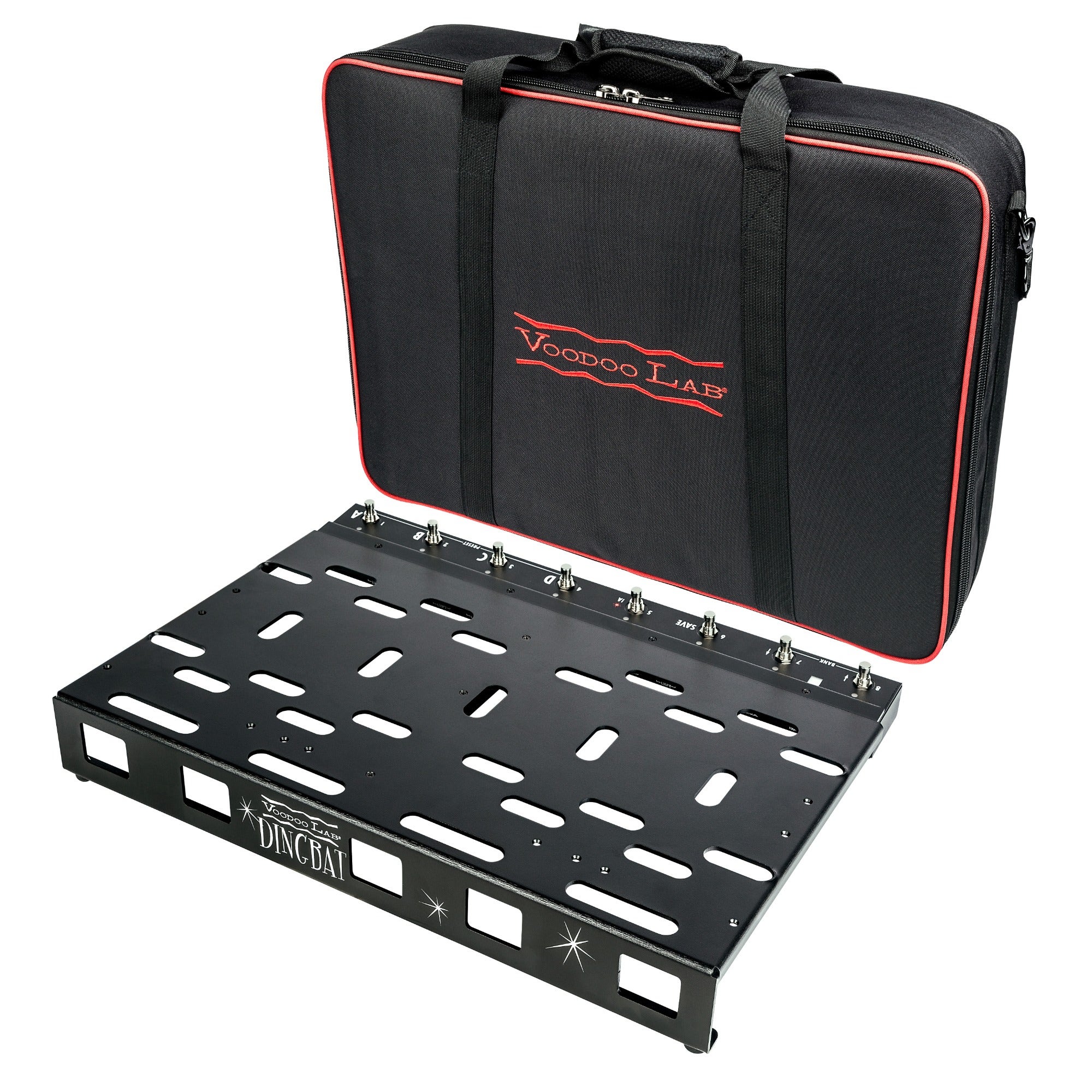 Voodoo Lab Dingbat PX Pedalboard with PX-8 PLUS Pedal Switcher