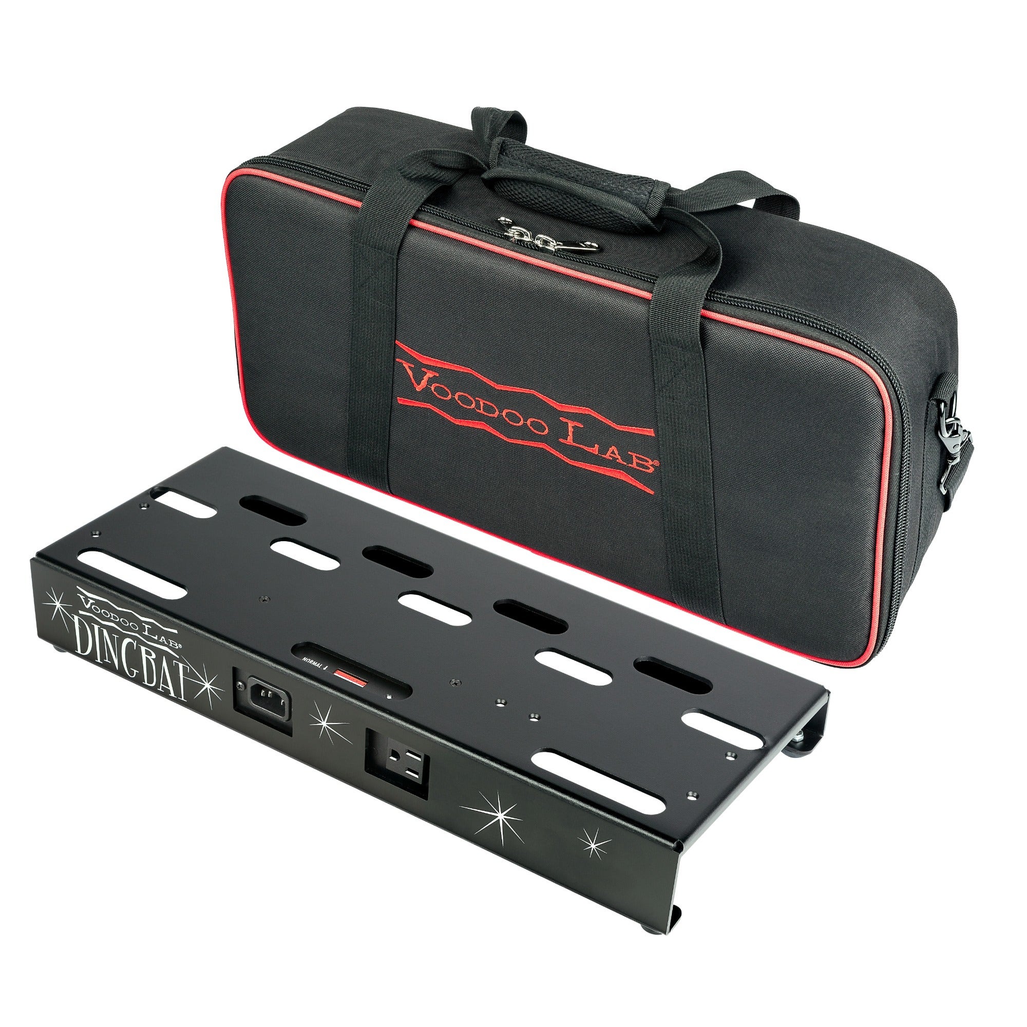 Voodoo Lab Dingbat Small Pedalboard with Pedal Power 2 Plus