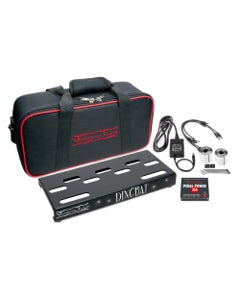 Voodoo Lab Dingbat Tiny Pedalboard with Pedal Power X4 and Gigbag