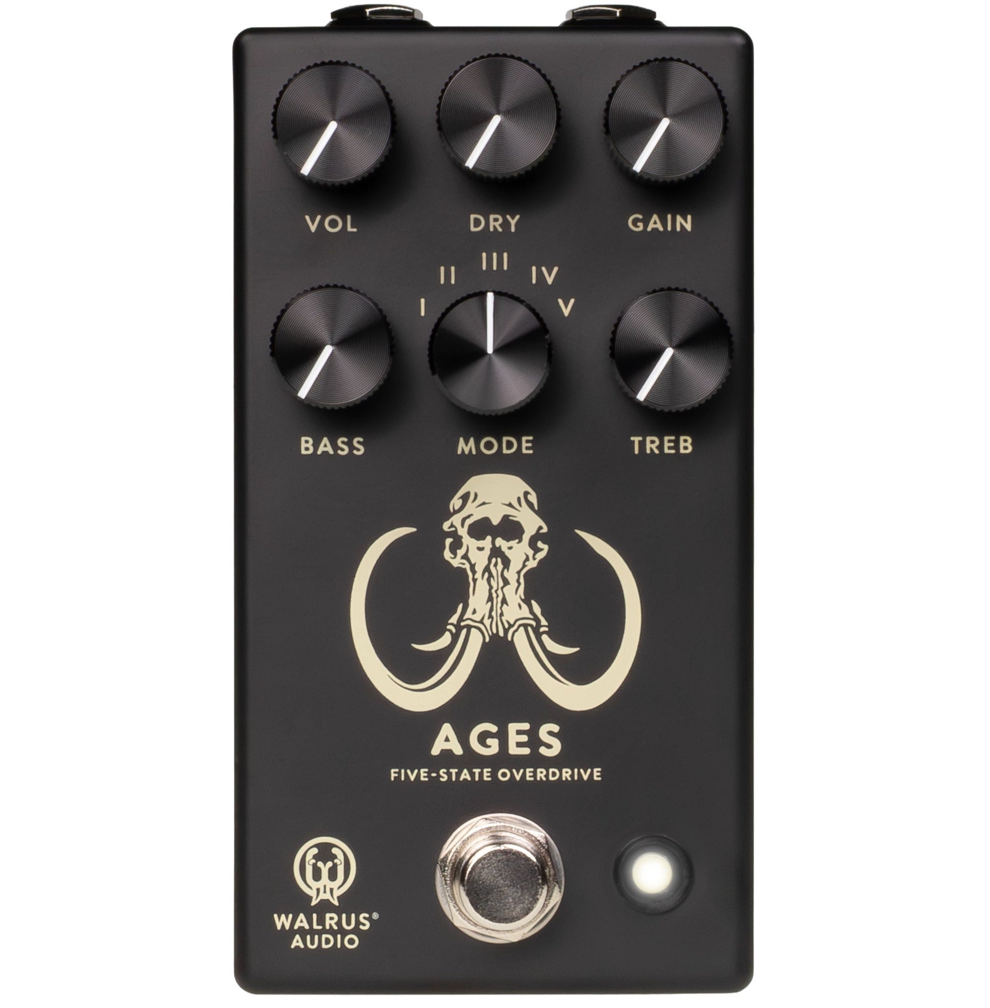 Walrus Audio Ages Five-State Overdrive Pedal Black