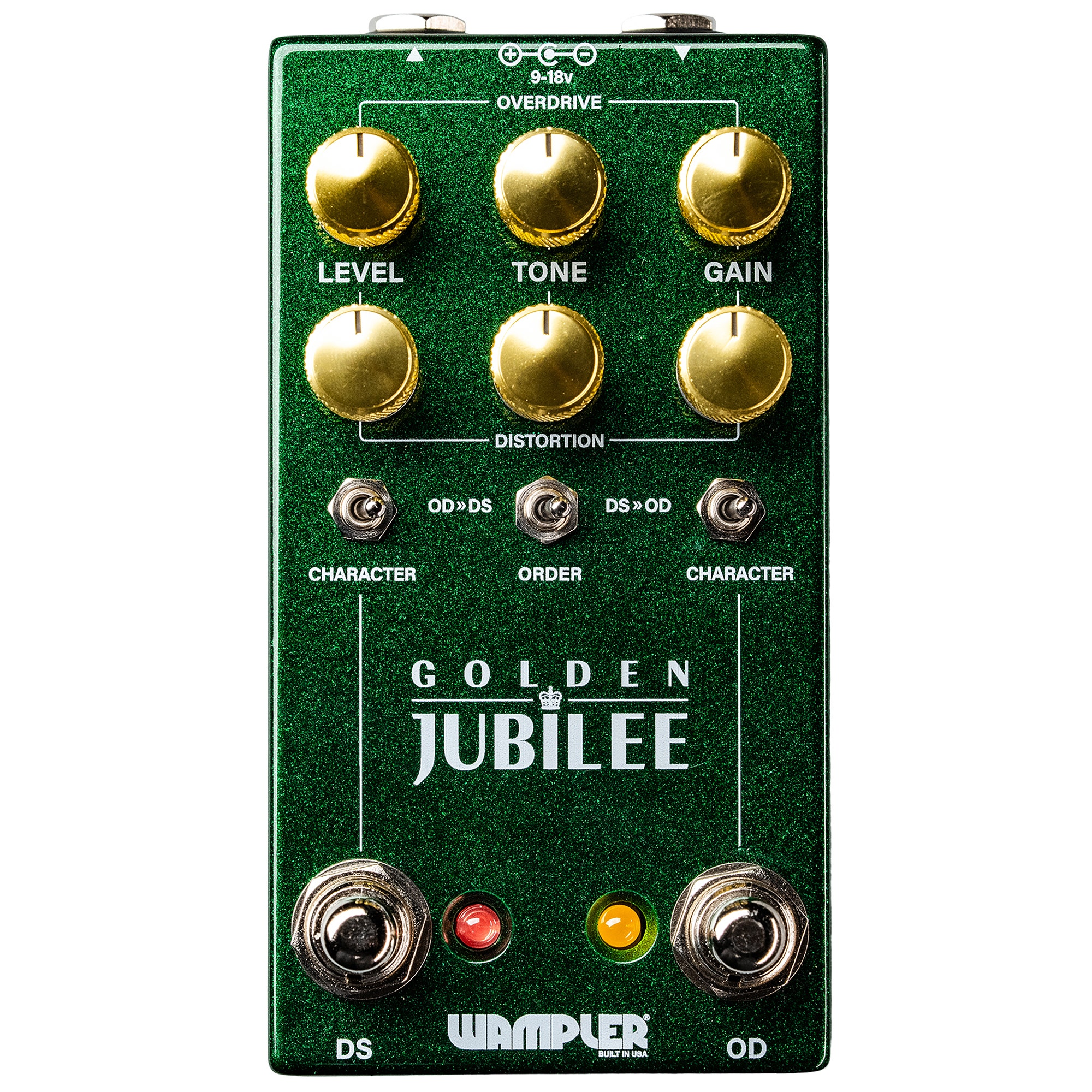 Wampler Golden Jubilee Overdrive  Distortion Pedal