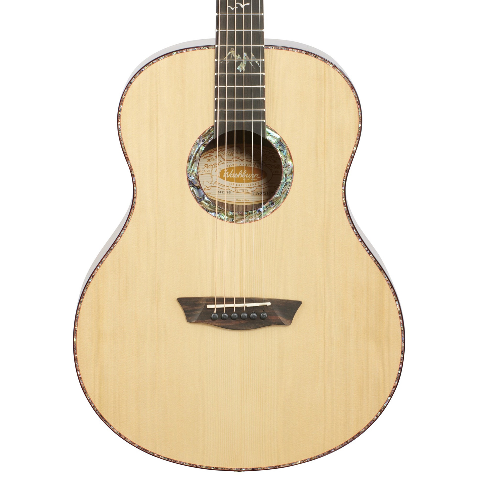 Washburn Bella Tono Elegante S245 Acoustic Guitar Natural