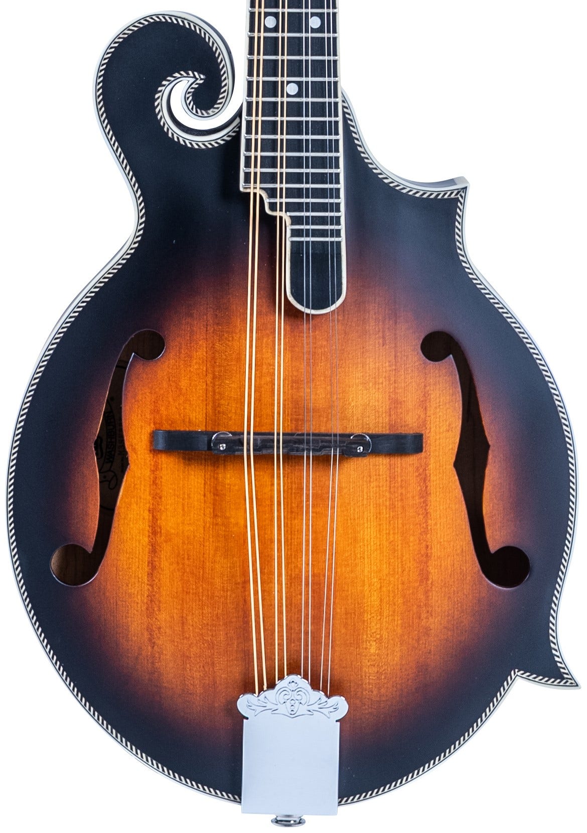 Washburn M3SEBRK F Style Mandolin with Gig Bag