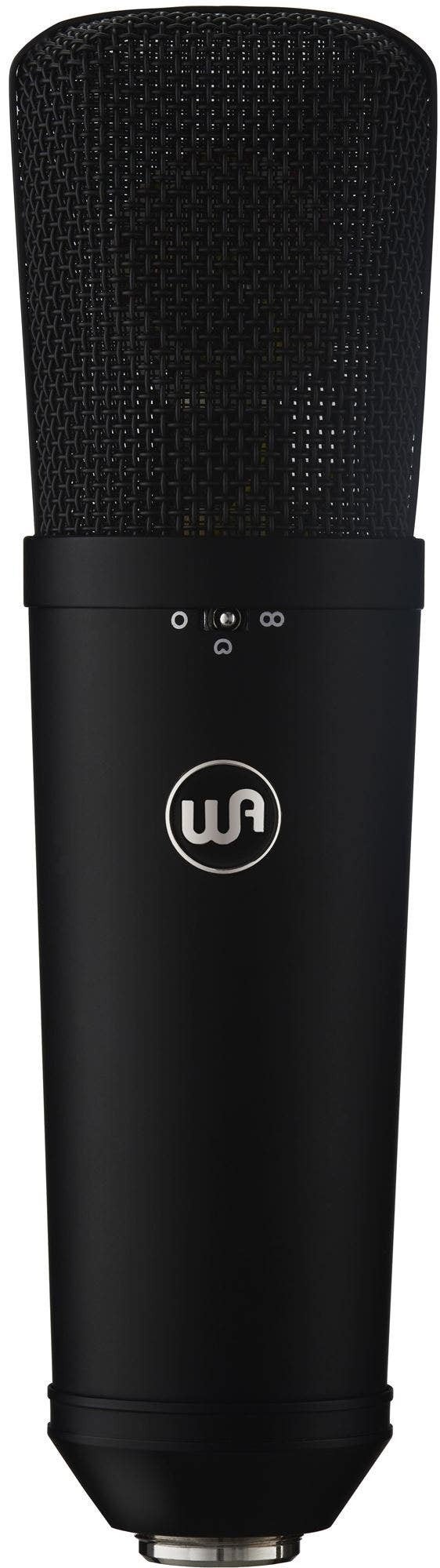 Warm Audio WA-87 R2 Large Diaphragm Condenser Microphone Black Finish