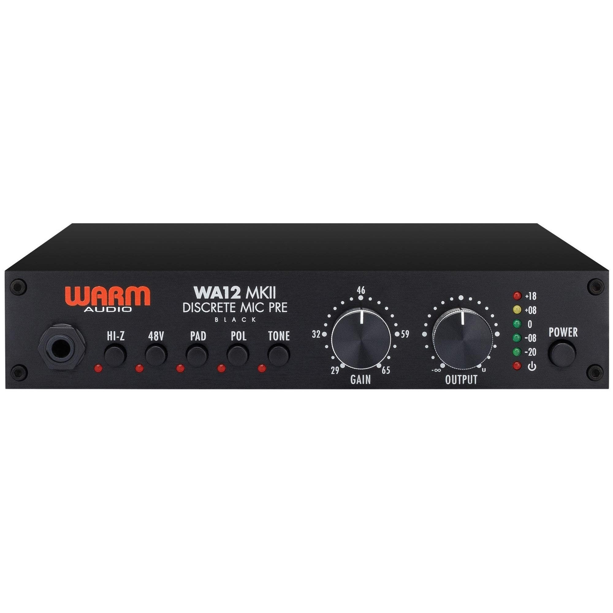 Warm Audio WA12 MKII Classic 312-Style Analog Microphone Preamp