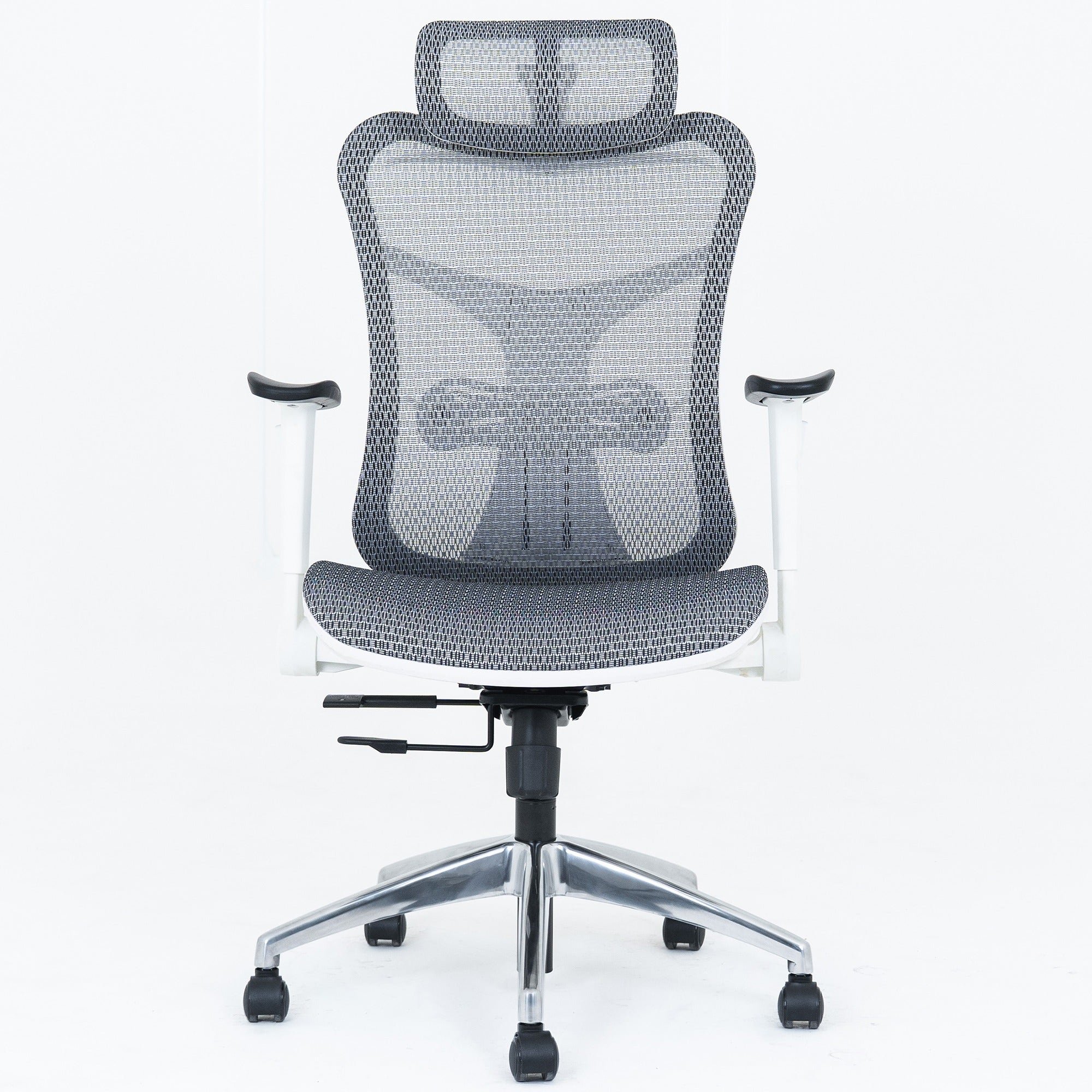 Wavebone Viking Studio Chair with Mesh Seat White
