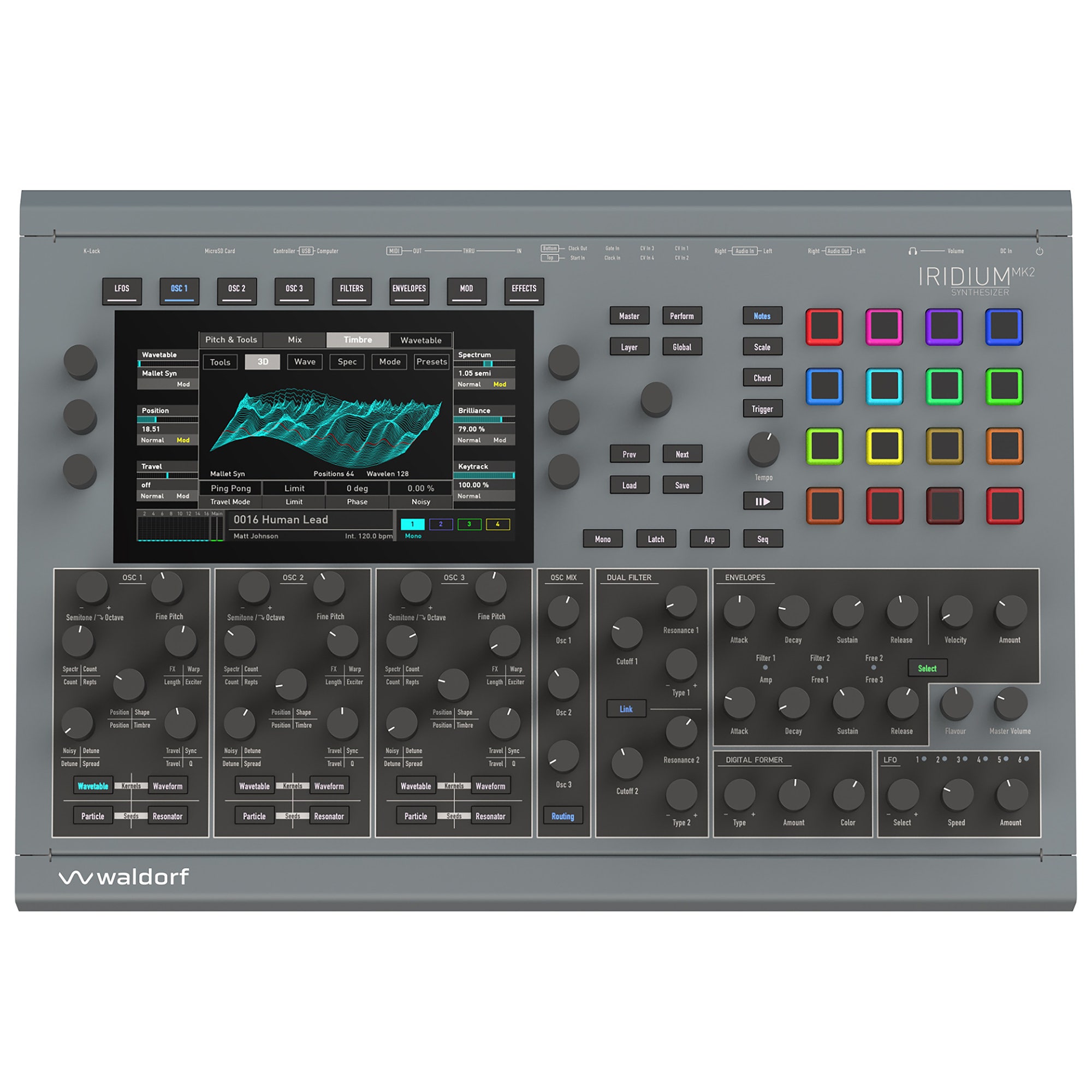Waldorf Iridium MK2 Desktop Synthesizer