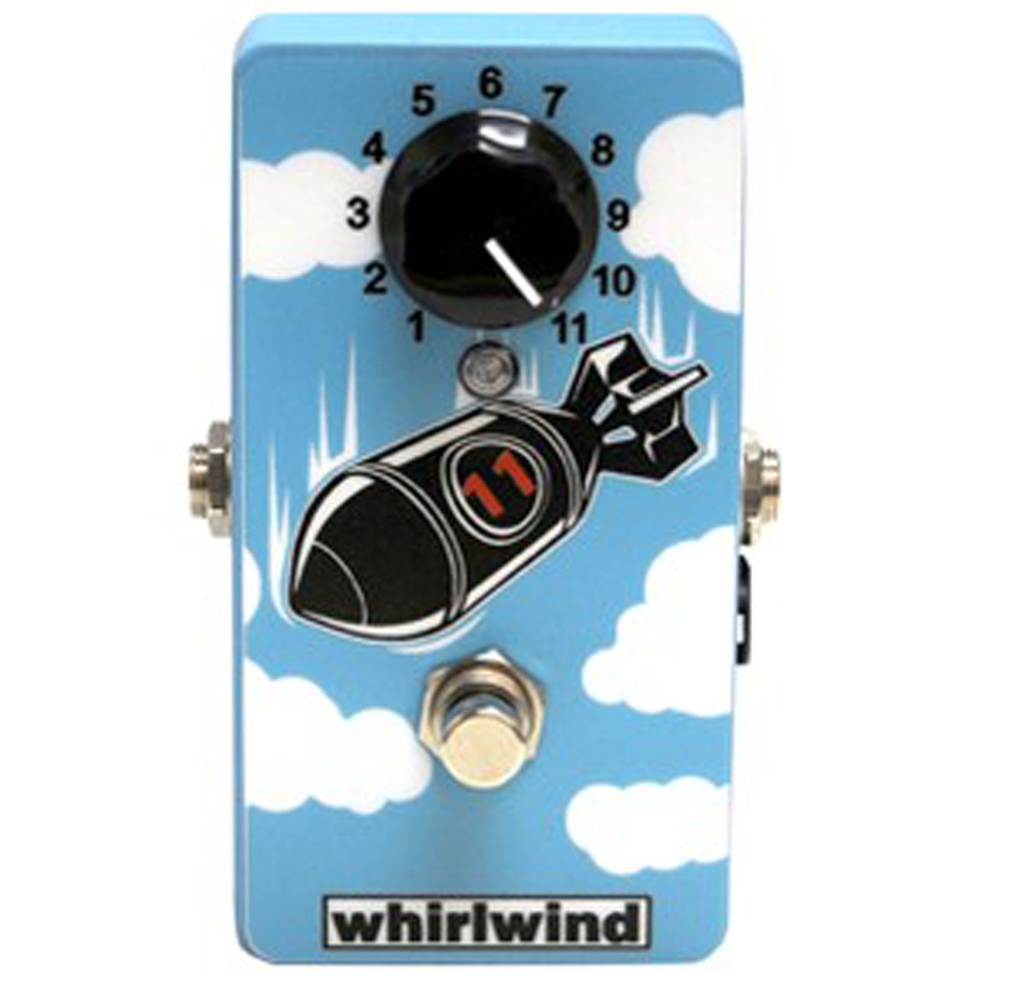 Whirlwind FXBOMBBP The Bomb 26dB Boost Pedal
