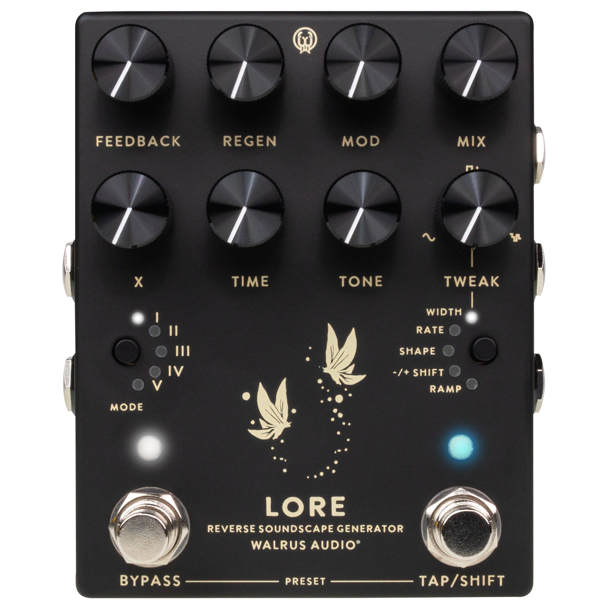 Walrus Audio Lore MKII Reverse Soundscape Generator Black