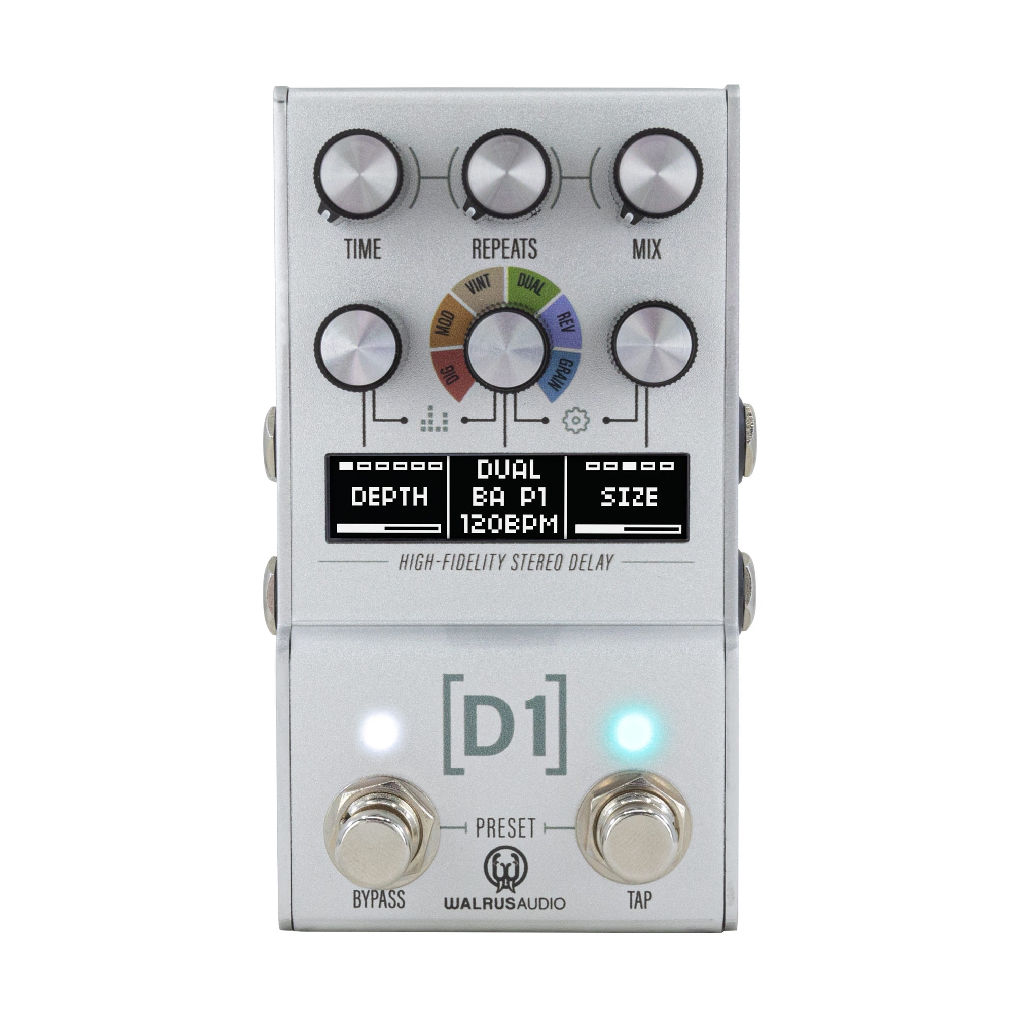Walrus Audio Mako Series MKII: D1 High-Fidelity Delay Pedal