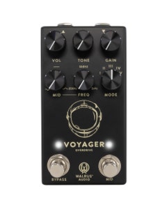 Walrus Audio Voyager Pre-Amp Overdrive MKII Pedal Black