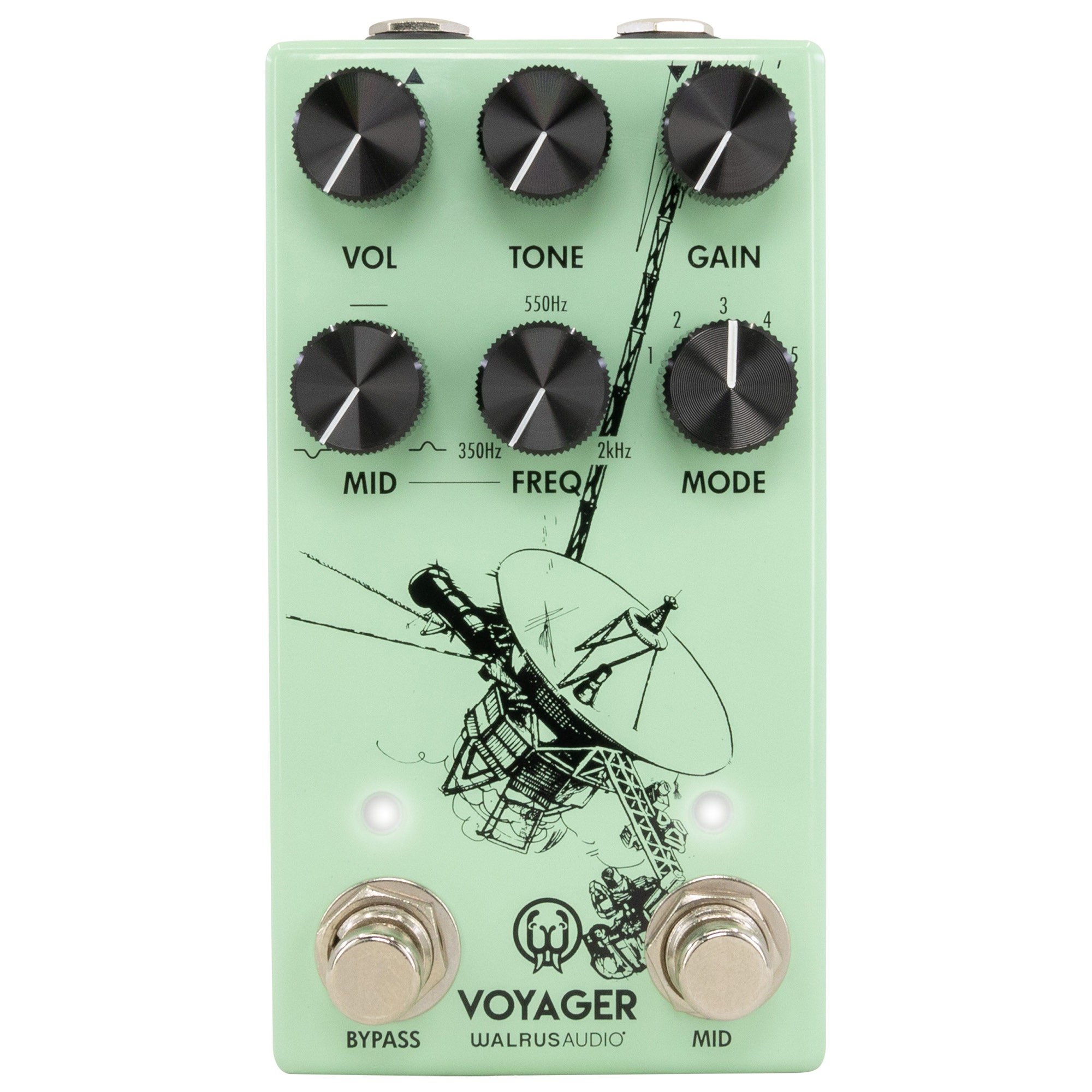 Walrus Audio Voyager Preamp Overdrive Pedal MKII