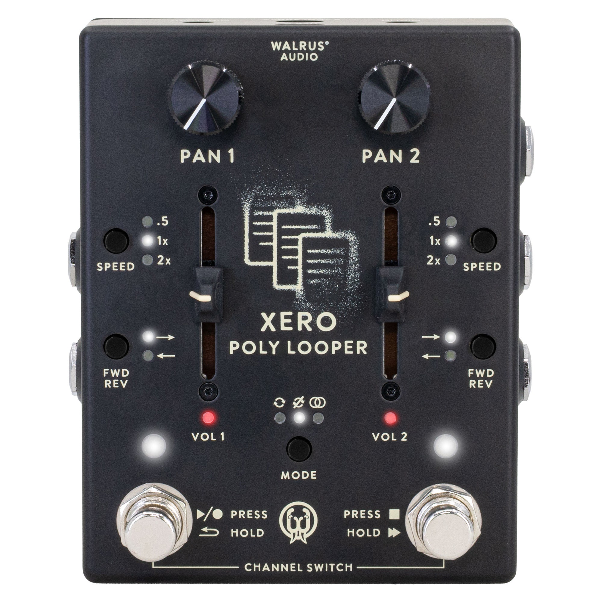 Walrus Audio Xero Polylooper Pedal Black