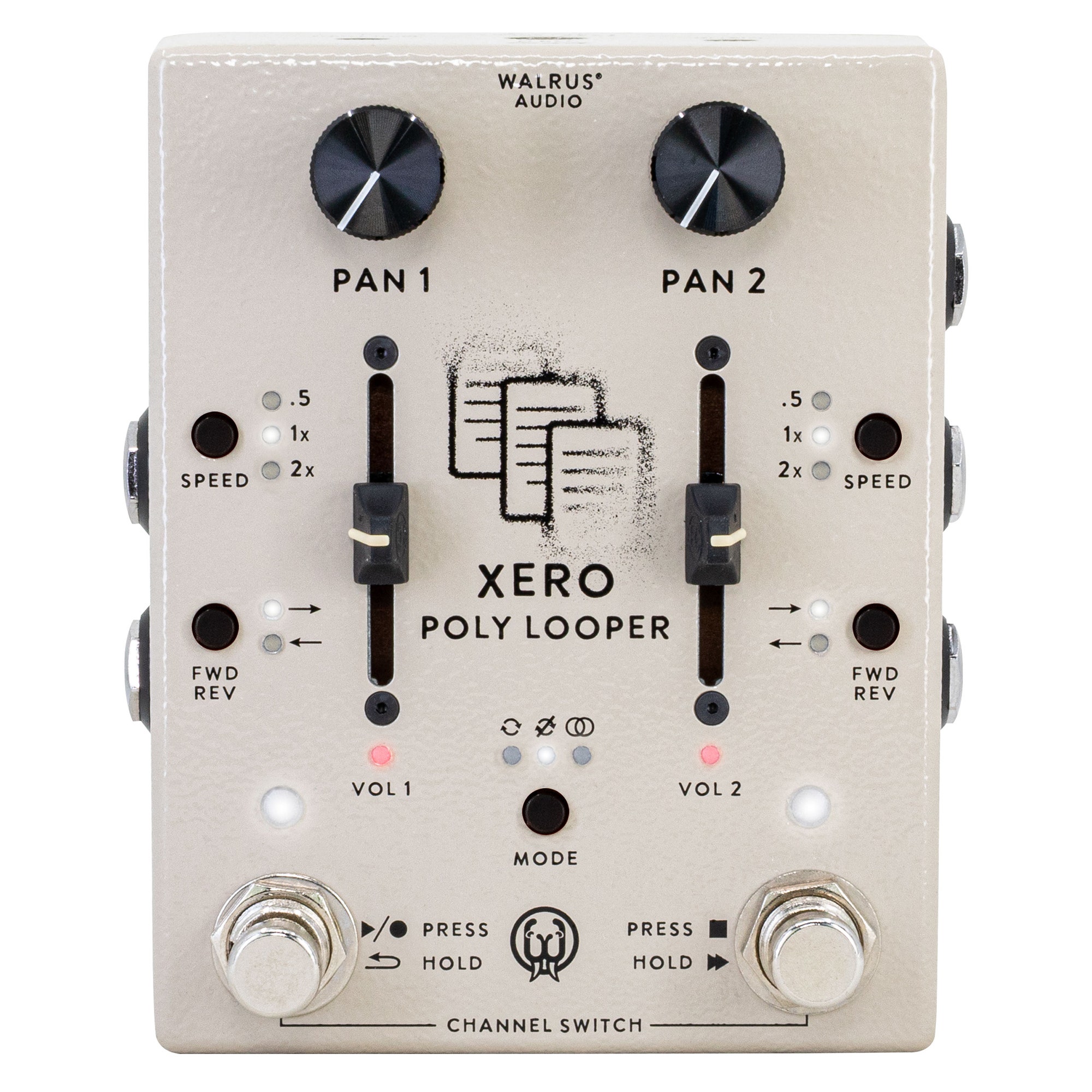 Walrus Audio Xero Polylooper Pedal Cream