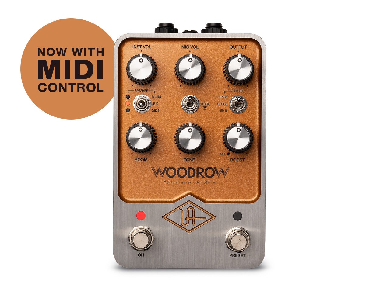 Universal Audio Woodrow '55 Instrument Amplifier Effect Pedal