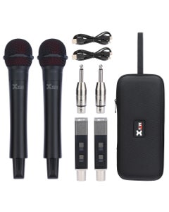 Xvive M5D Dual Handheld Digital Wireless Microphone System