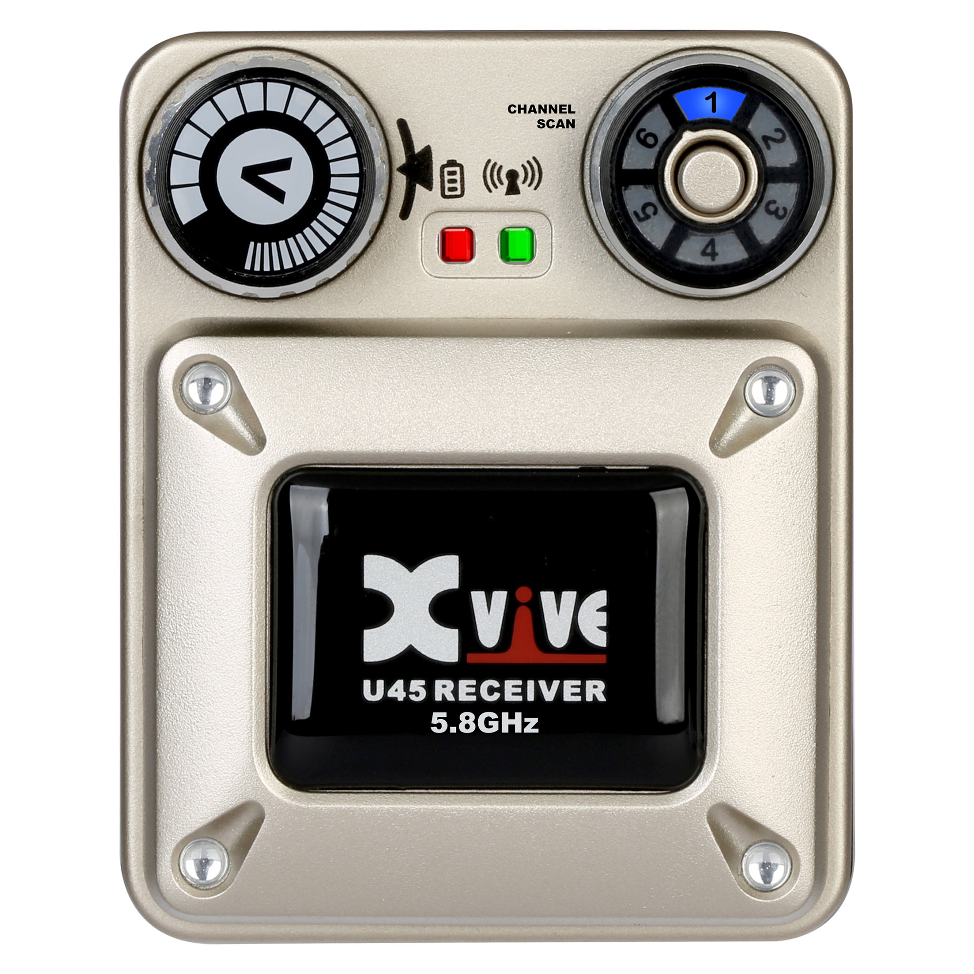 Xvive U45R 5GHz Wireless IEM In Ear Monitor System Receiver
