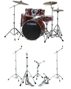 Yamaha SBP-2F5 Stage Custom Birch 5-Piece with 22" Bass and HW780 Hardware