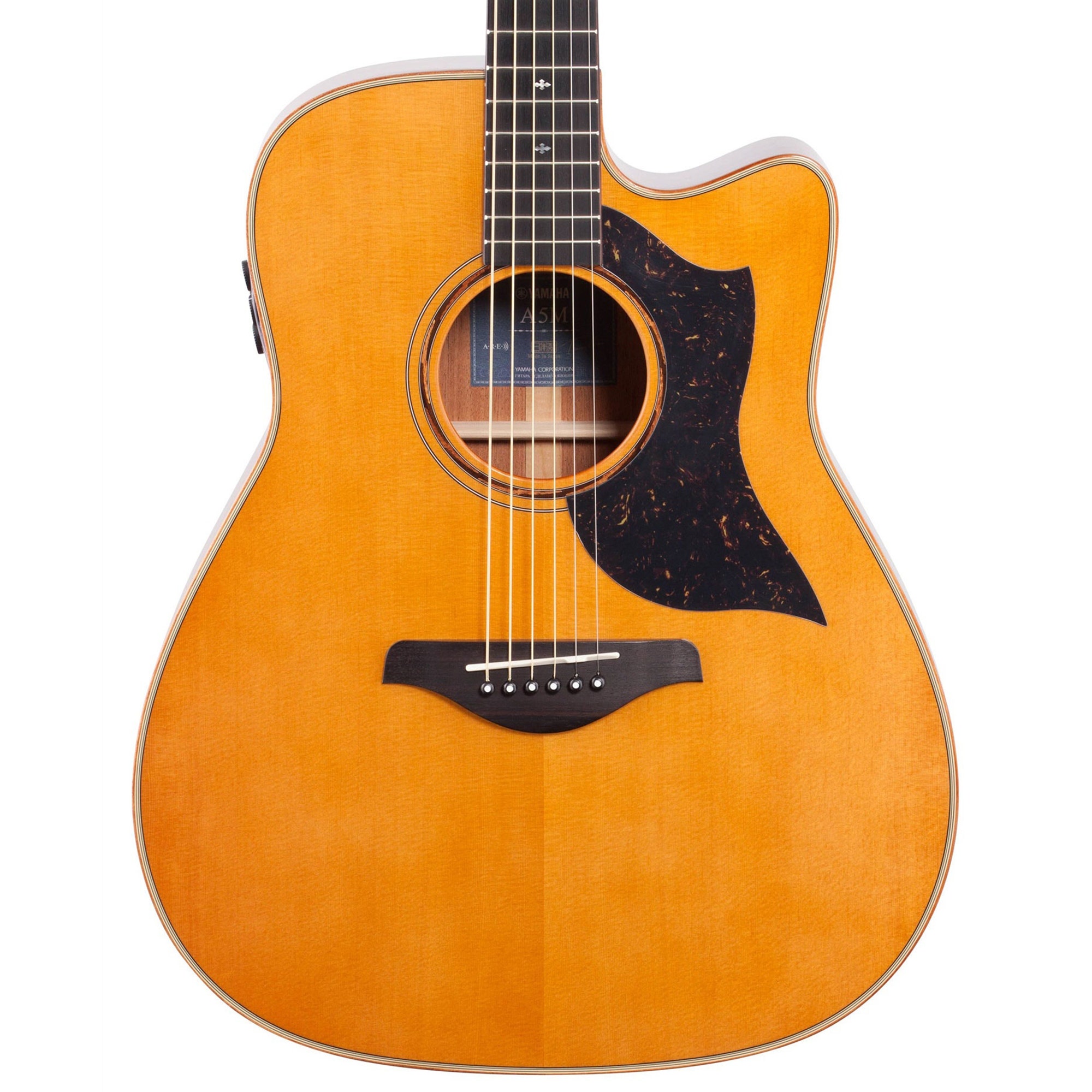 ＹＡＭＡＨＡ　　Ａ５Ｍ Yamaha A5M Acoustic Electric Guitar with Case | American Musical