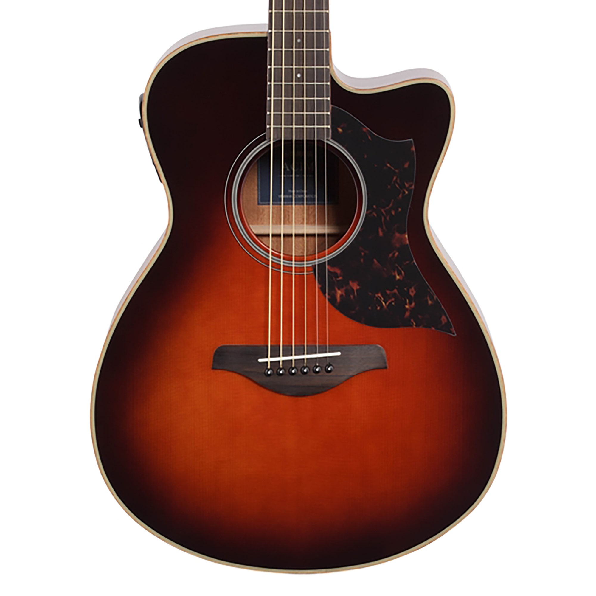 Yamaha AC1M Concert Acoustic Electric Guitar Tobacco Brown Sunburst