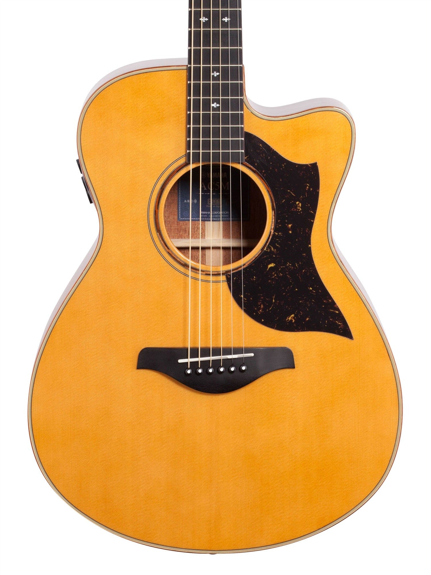 Yamaha AC5M Concert Acoustic Electric Guitar with Case