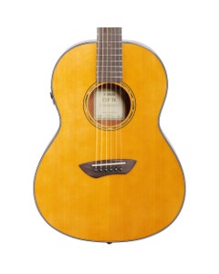 Yamaha CSFTA TransAcoustic Parlor Vintage Natural with Case