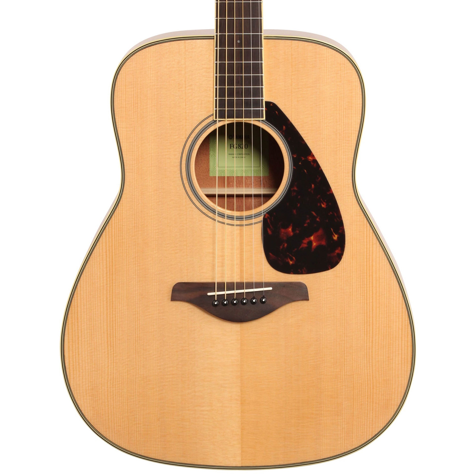 Yamaha FG820 Folk Acoustic Guitar with Solid Spruce Top
