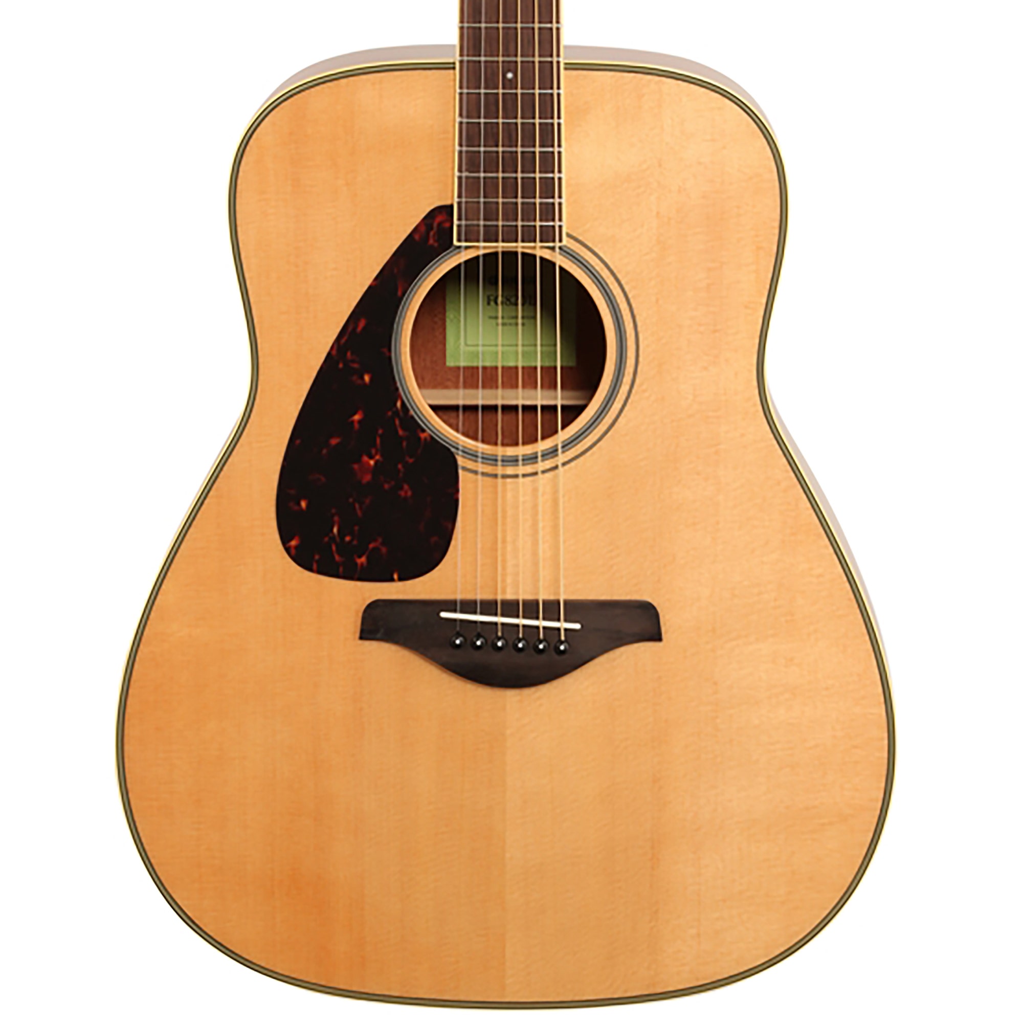 Yamaha FG820L Folk Acoustic Guitar with Solid Spruce Top LeftHanded