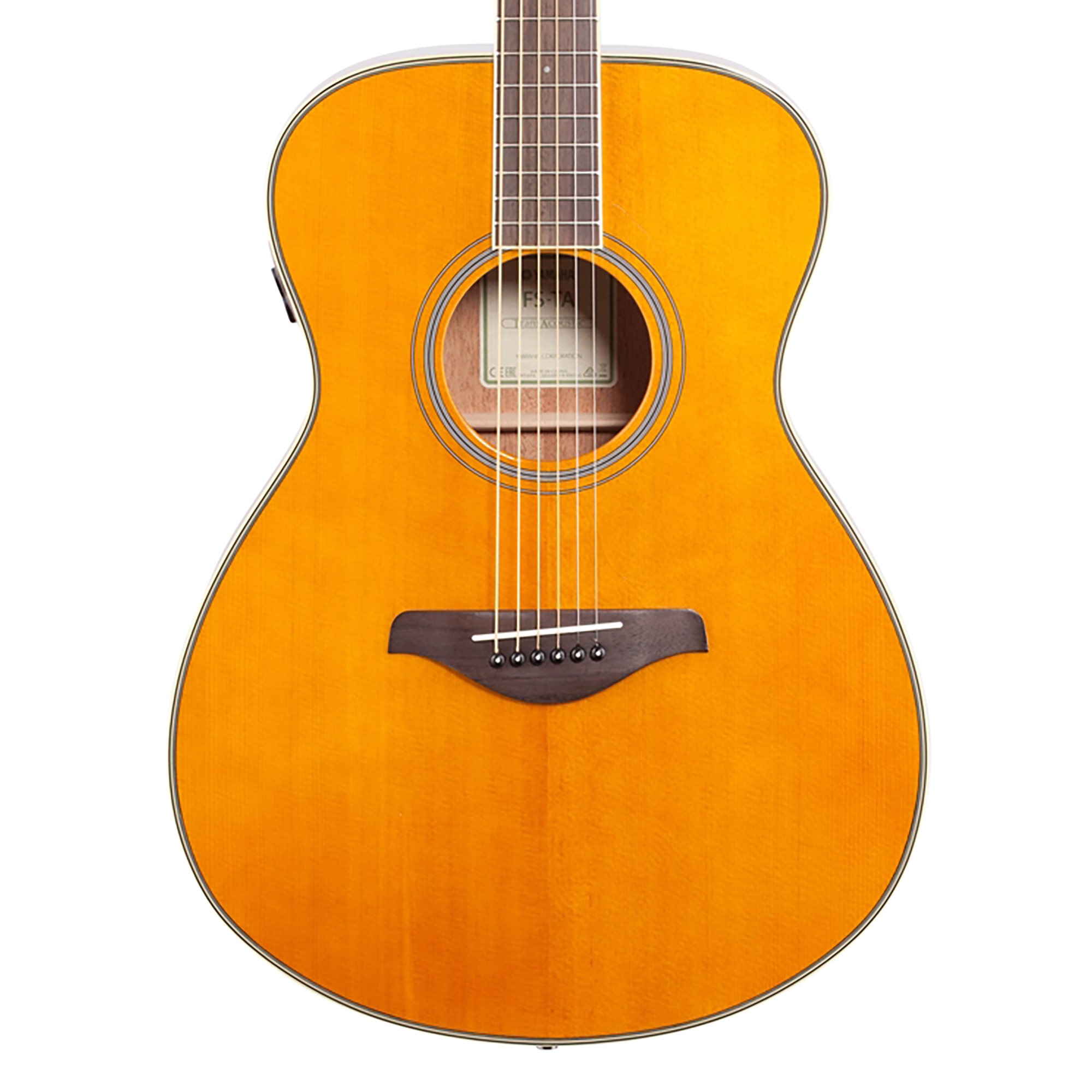 Yamaha FSTA Concert Transacoustic Guitar Vintage Tint