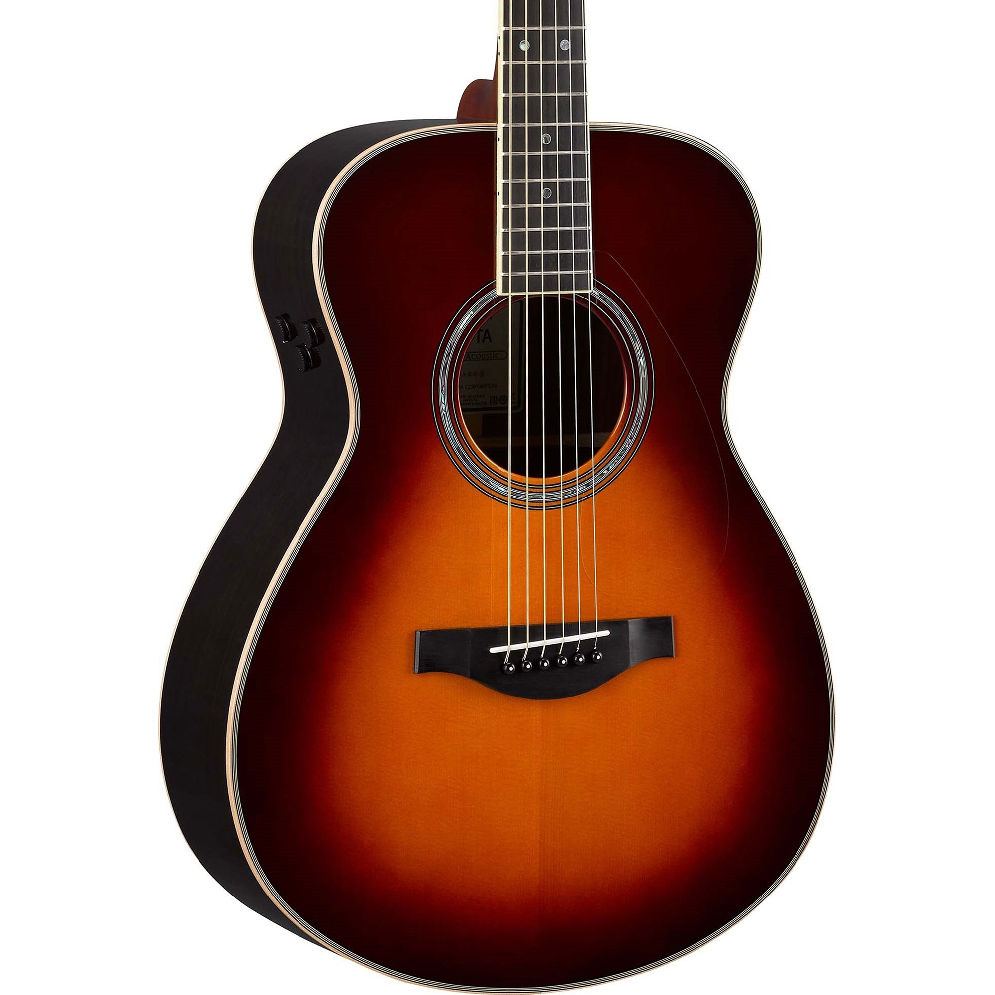 Yamaha LSTA TransAcoustic Acoustic Electric Brown Sunburst with Hard Bag