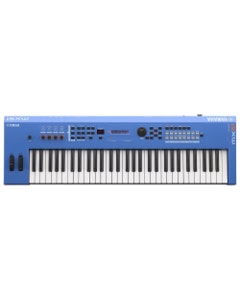 Yamaha MX61BU 61 Key Keyboard Synthesizer in Blue