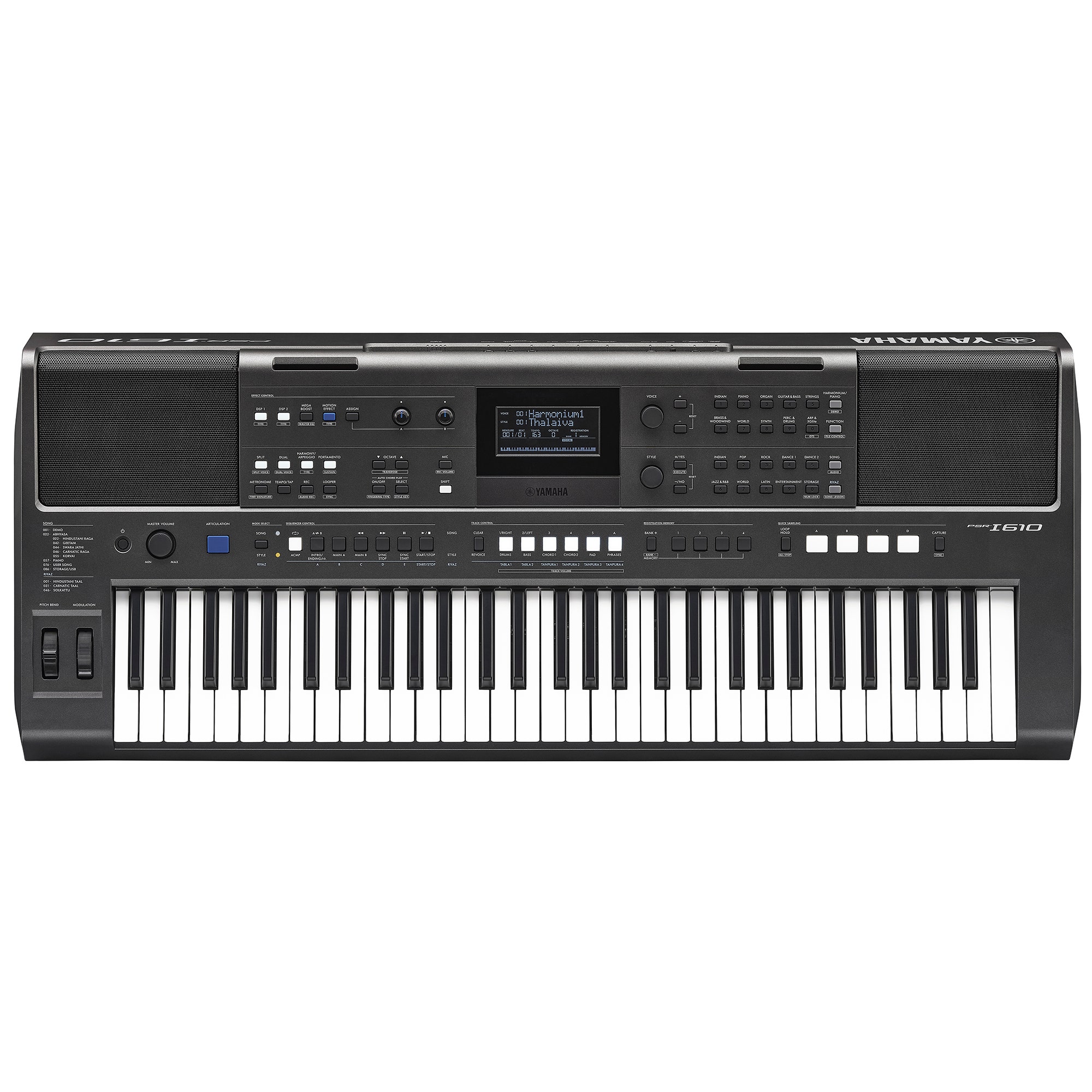Yamaha PSRI610 61-Key Portable Keyboard