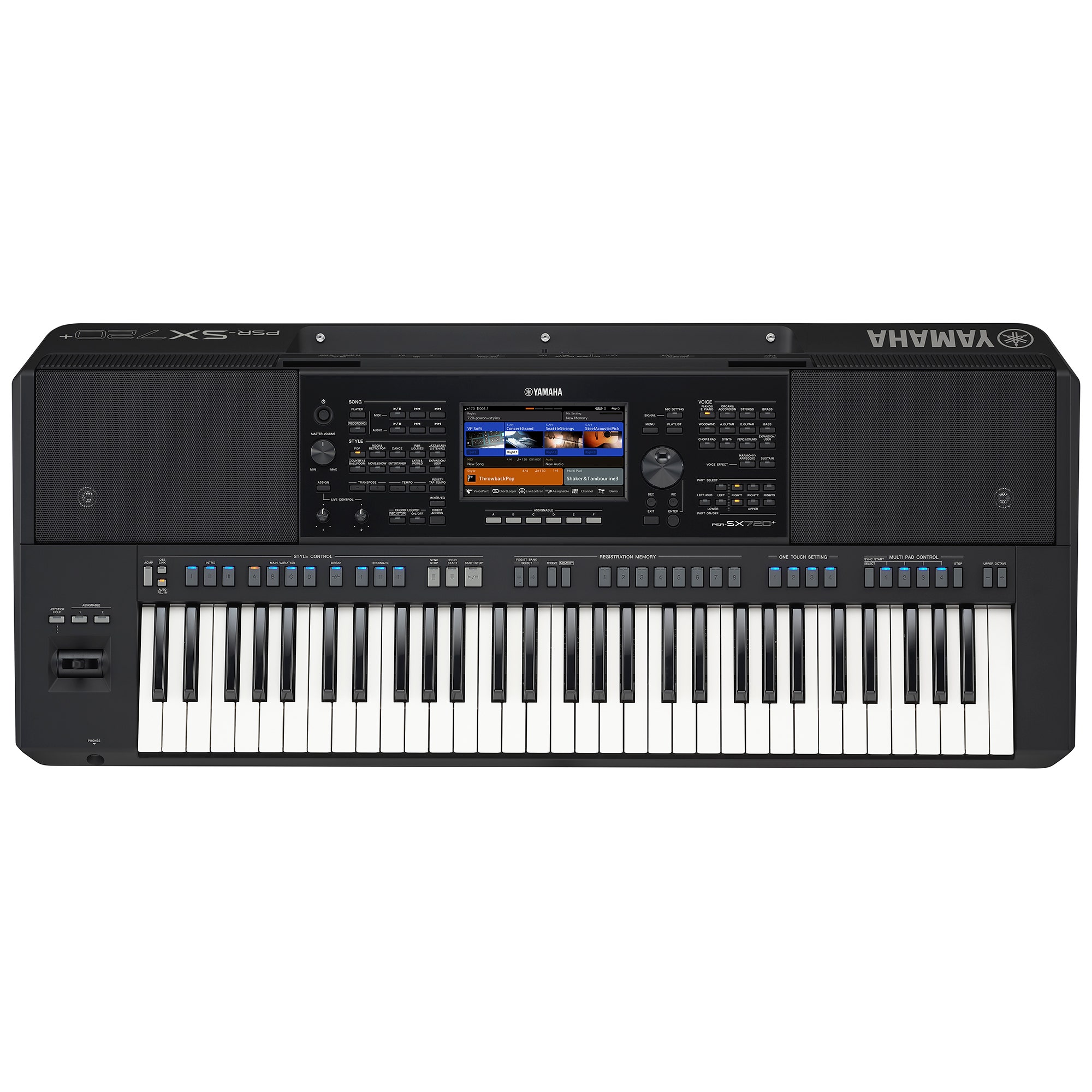 Yamaha PSRSX720LUS 61-Key Arranger Keyboard